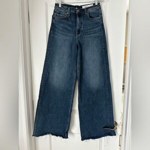 rag & bone Indigo Wide Leg Jeans
